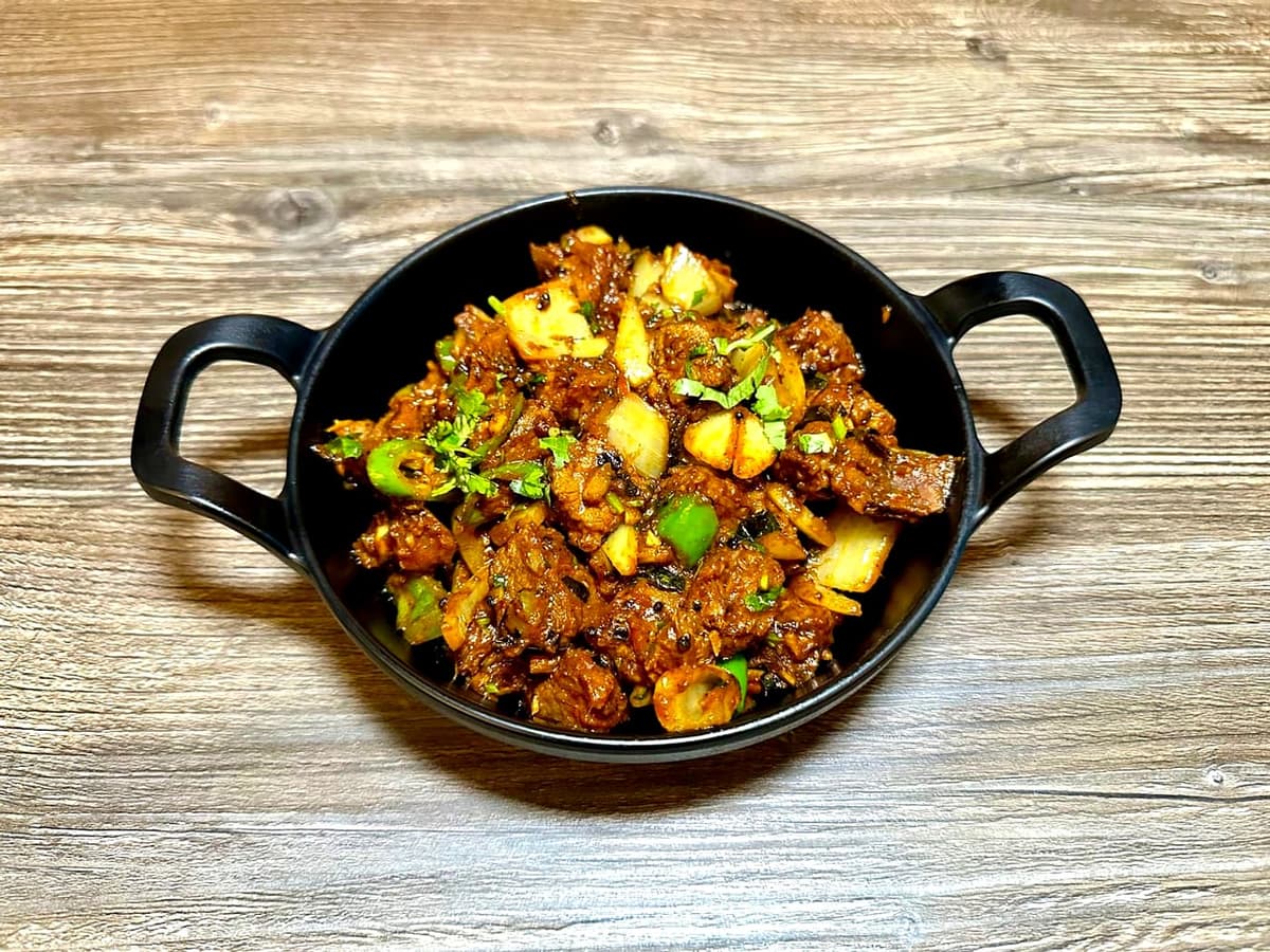 Goat Curry at Mint Indian Bistro Las Vegas