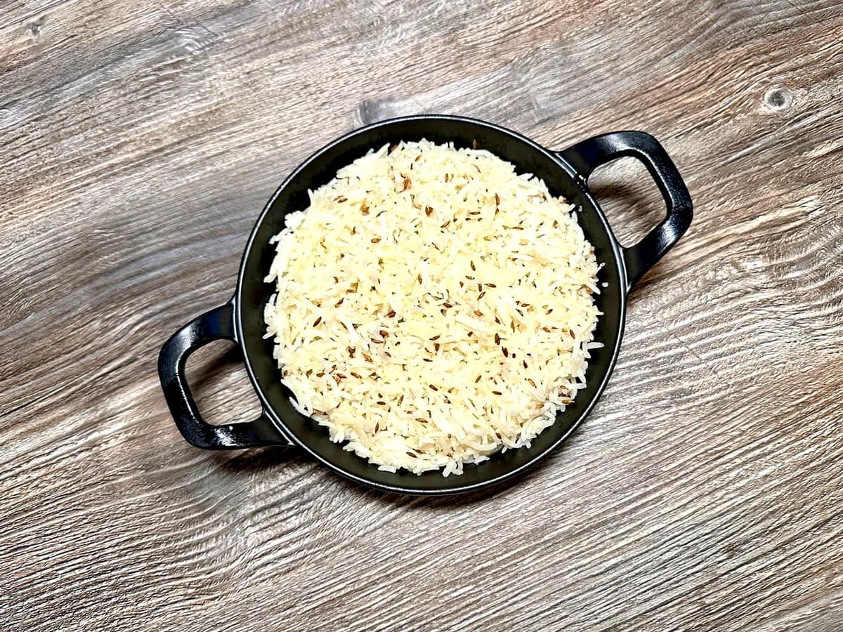 Saffron Rice at Mint Indian Bistro Las Vegas