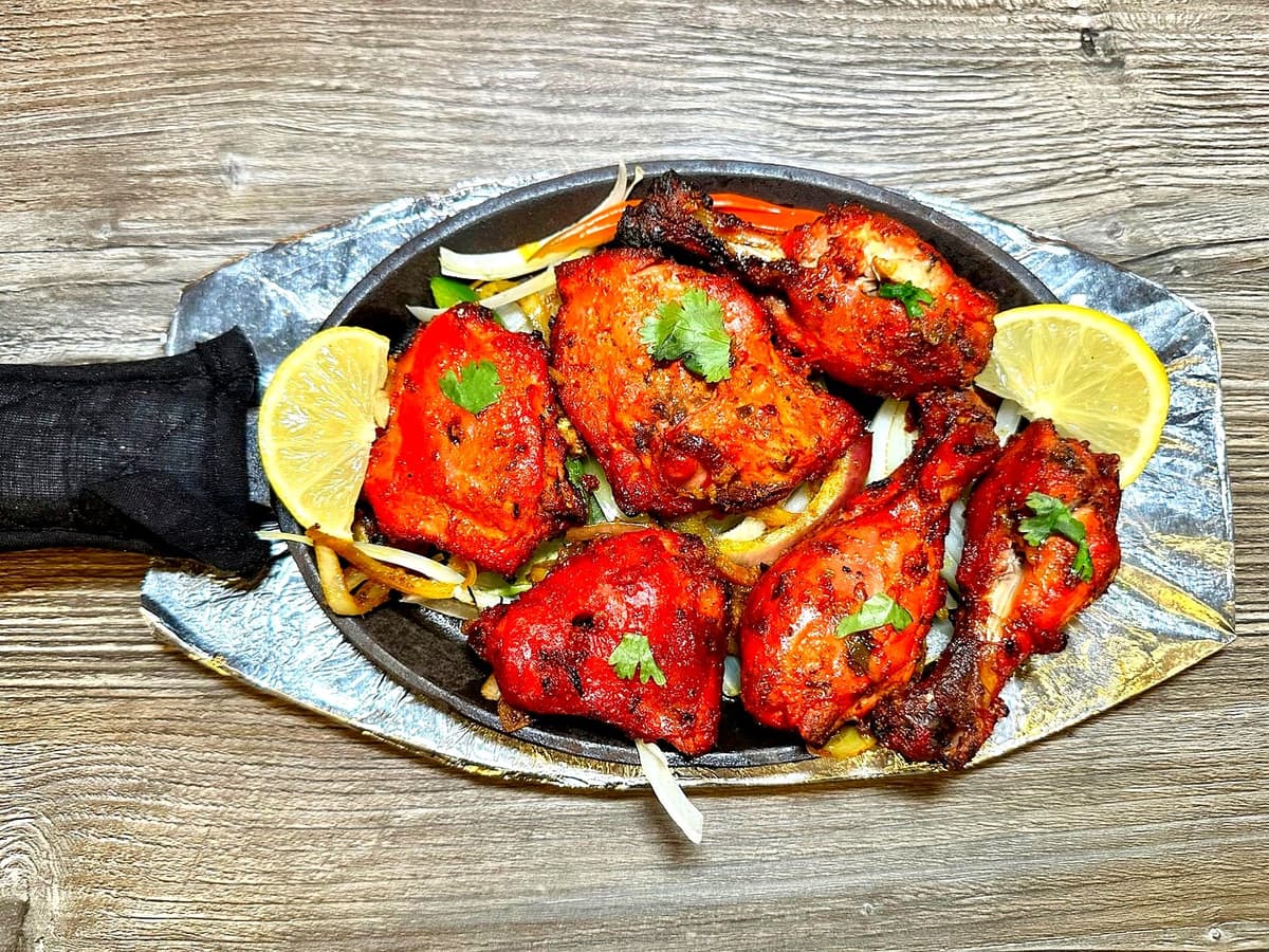 Famous Chicken Tandoori at Mint Indian Bistro Las Vegas