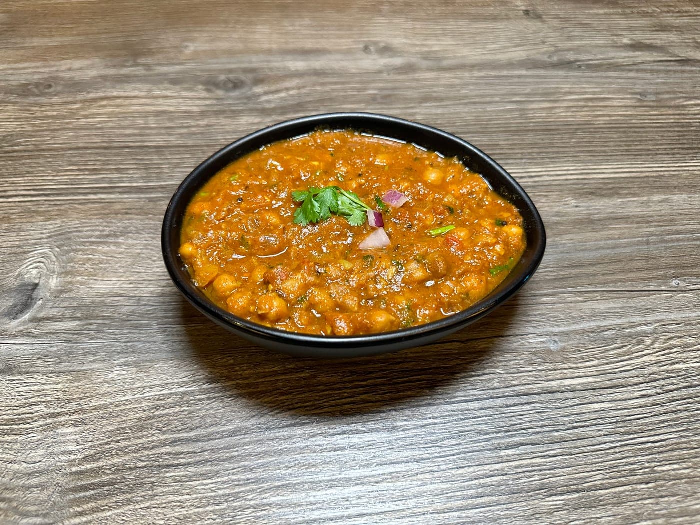 Chana masala at Mint Indian Bistro