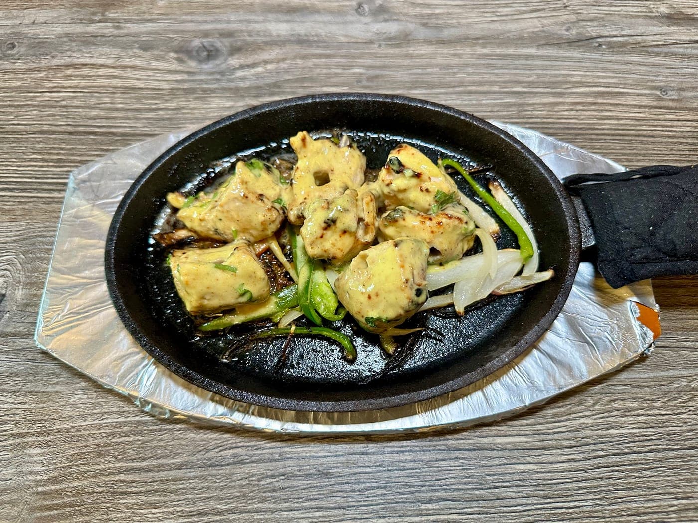 Malai kabob at Mint Indian Bistro